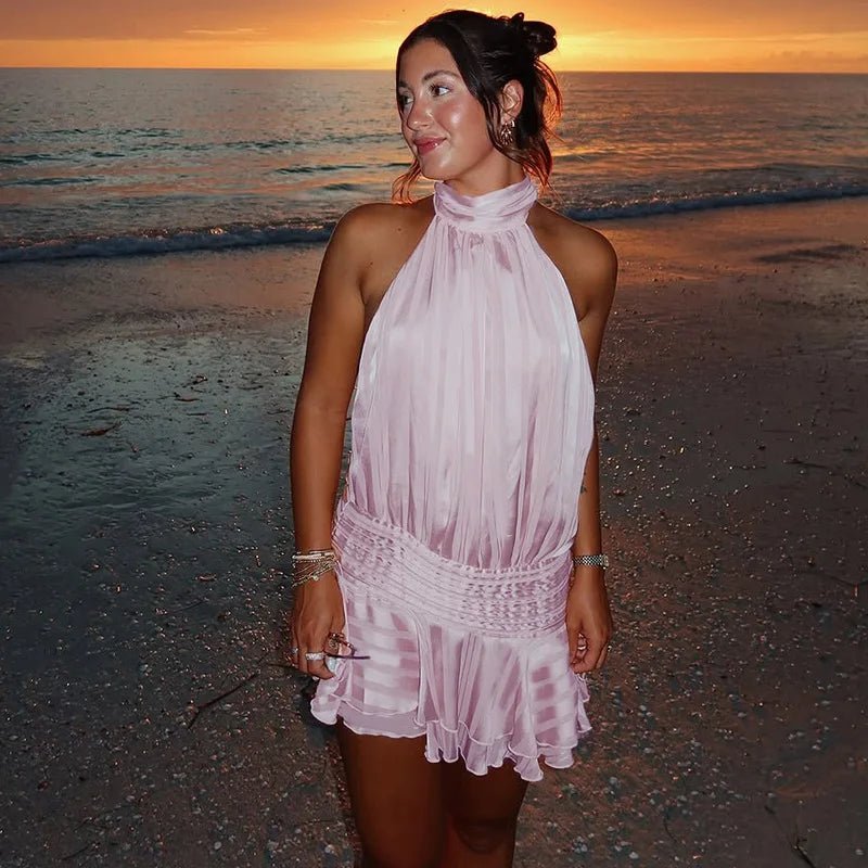 Tacita Rückenfreies Minikleid