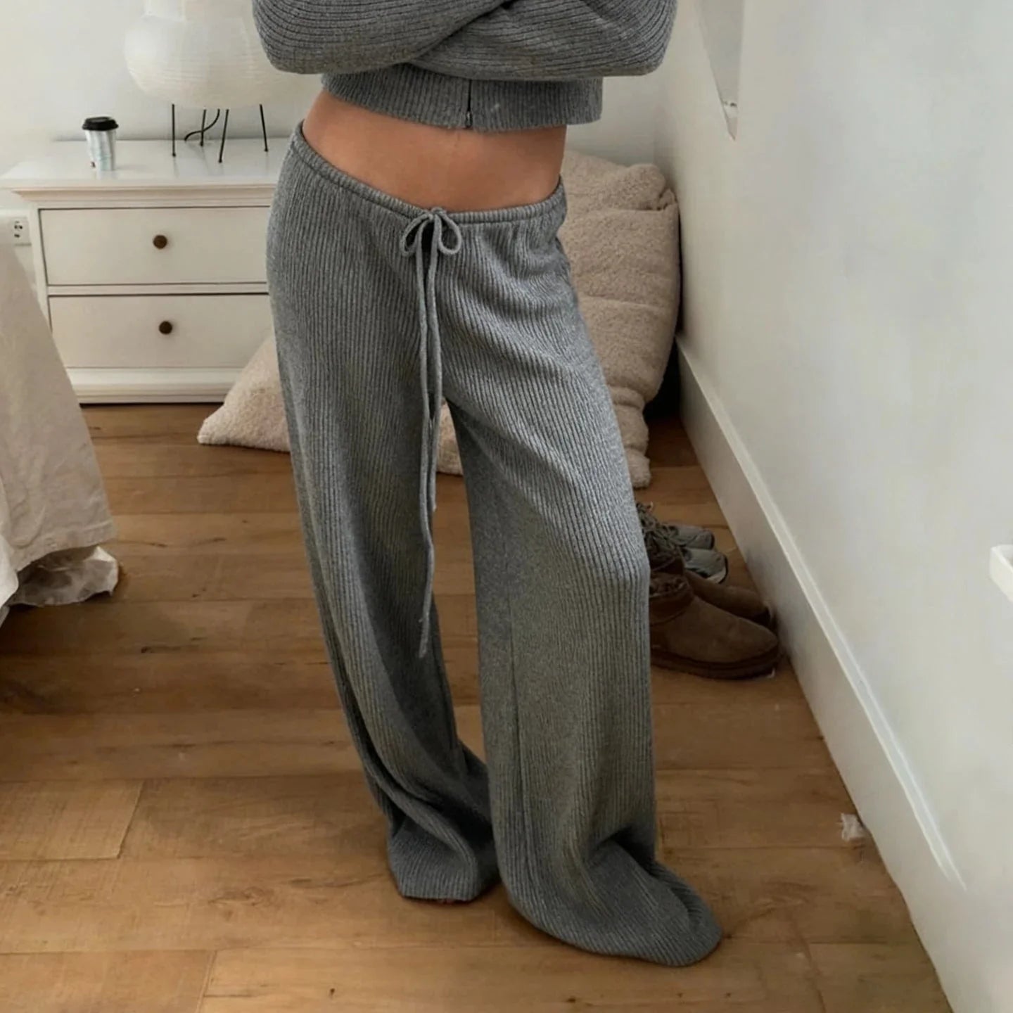 Lorena Gestrickte Lounge-Hose