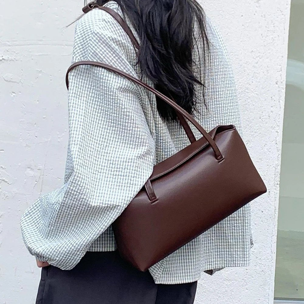 SOKYND Amy Pillow Shoulder Tote Bag BagDark Brown