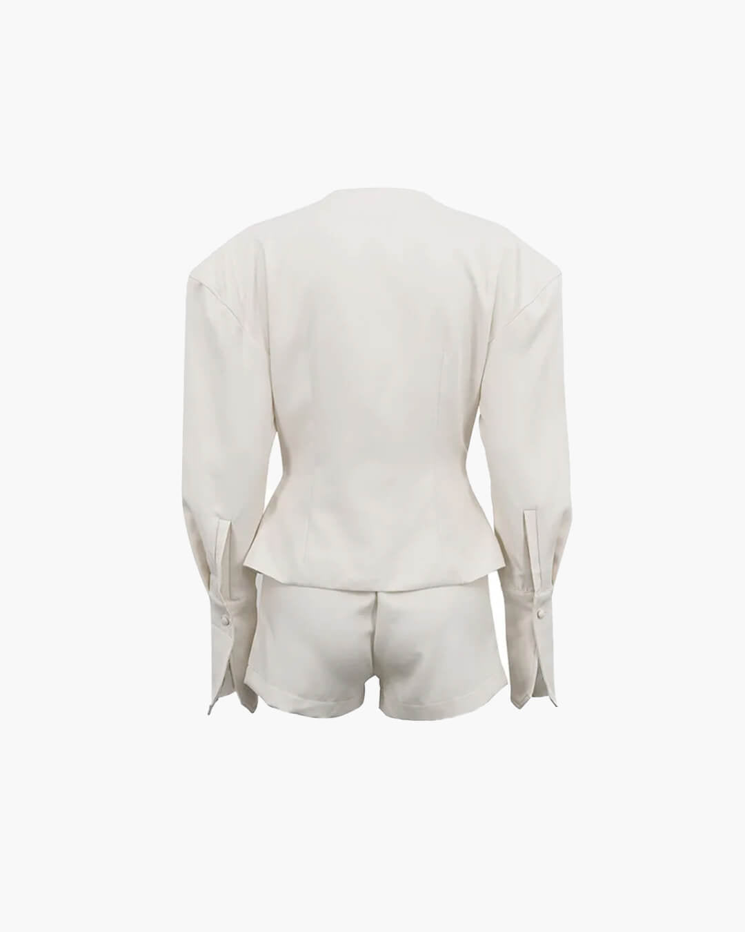 SOKYND Ashley Cinched-Waist Blazer Shorts Set