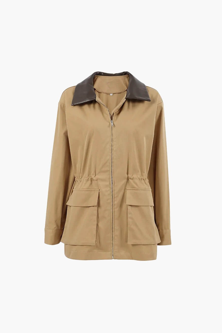 SOKYND Caroline Pocket Short Trench Coat Coats & JacketsjQ1772777205903336379L