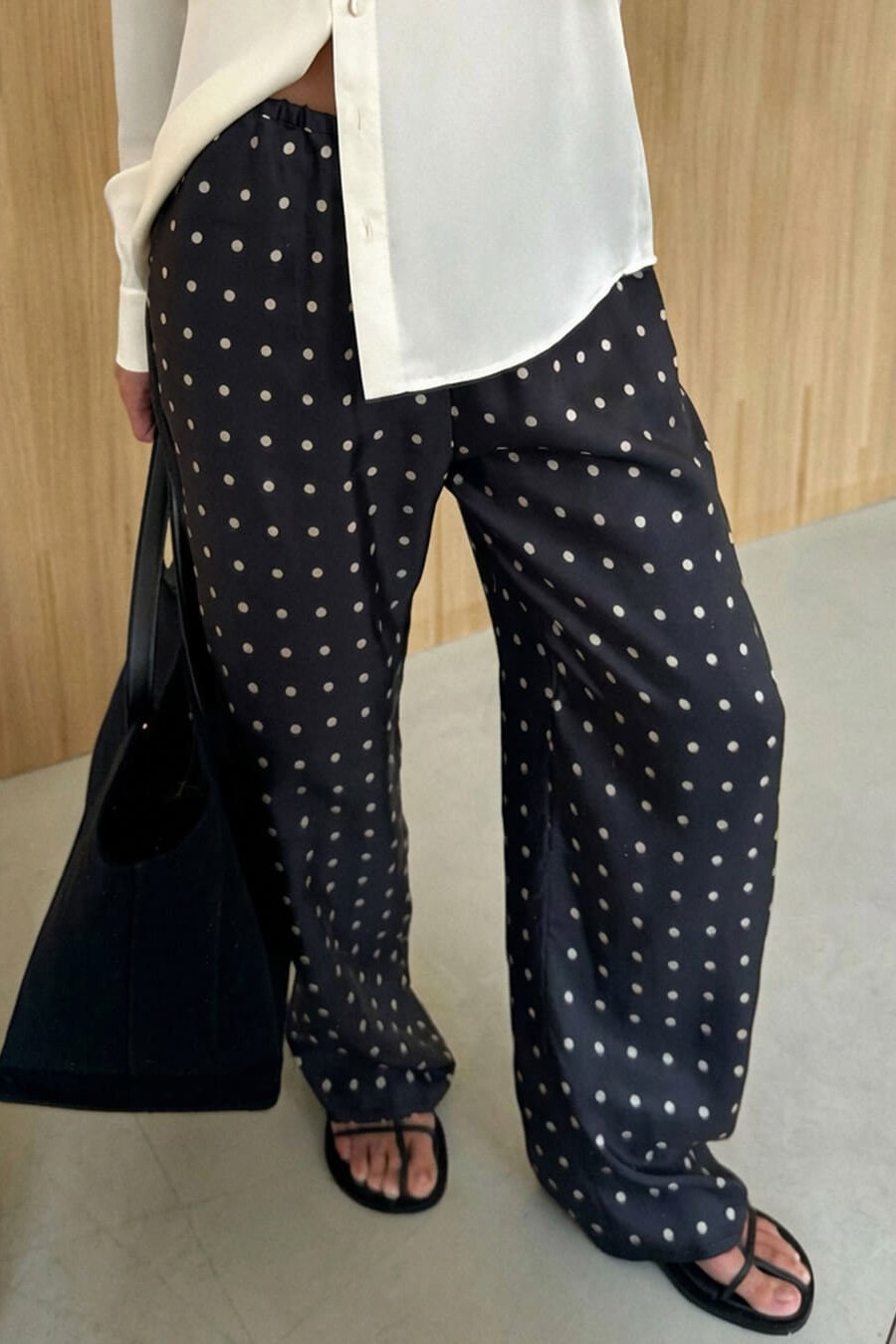 SOKYND Catalina Polka Dot Satin Pants BottomsSOKYND-829527-M-OS-97559M