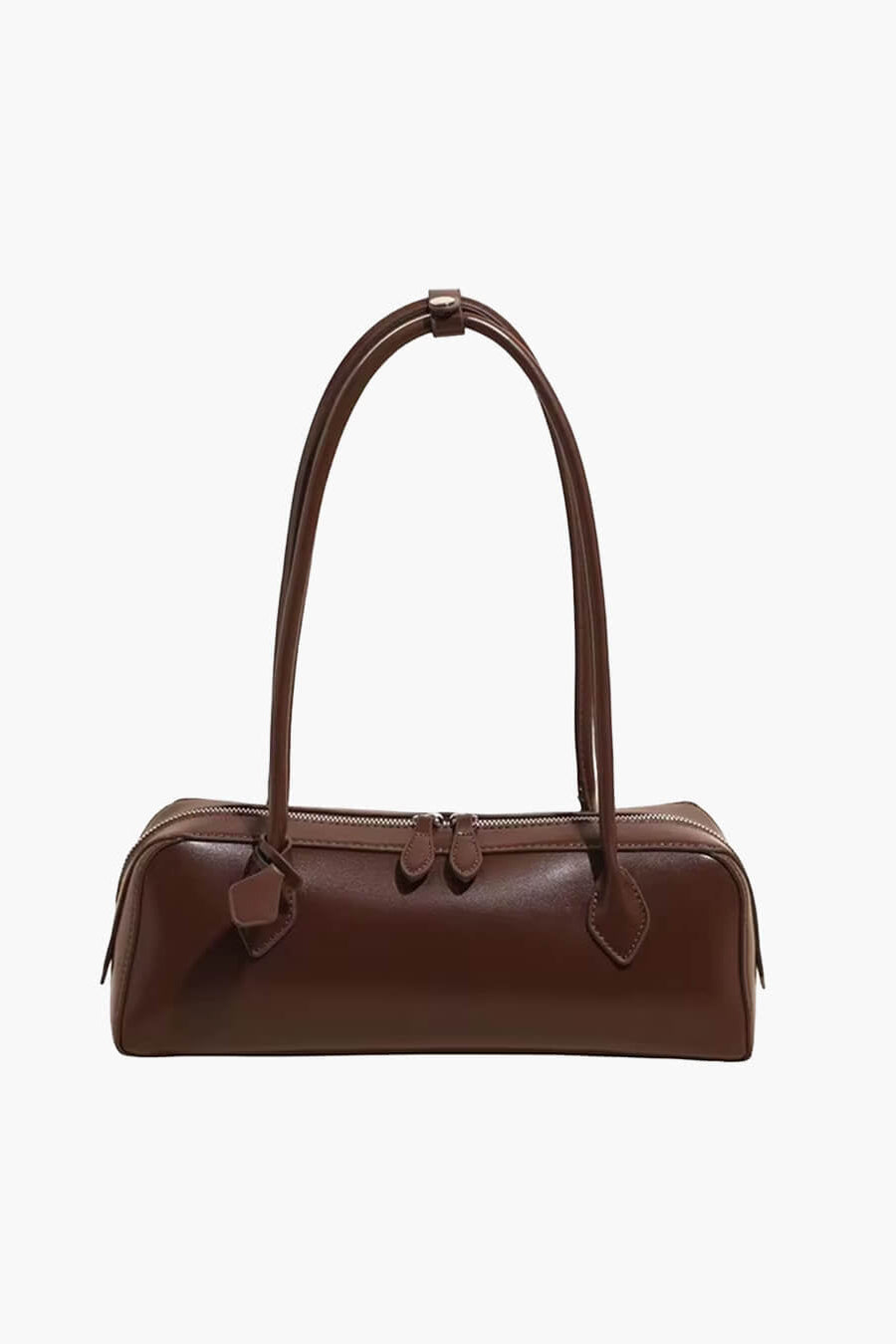 SOKYND Emily Vintage Leather Baguette Bag BagSOKYND-838871-BLA-OS-04183Black