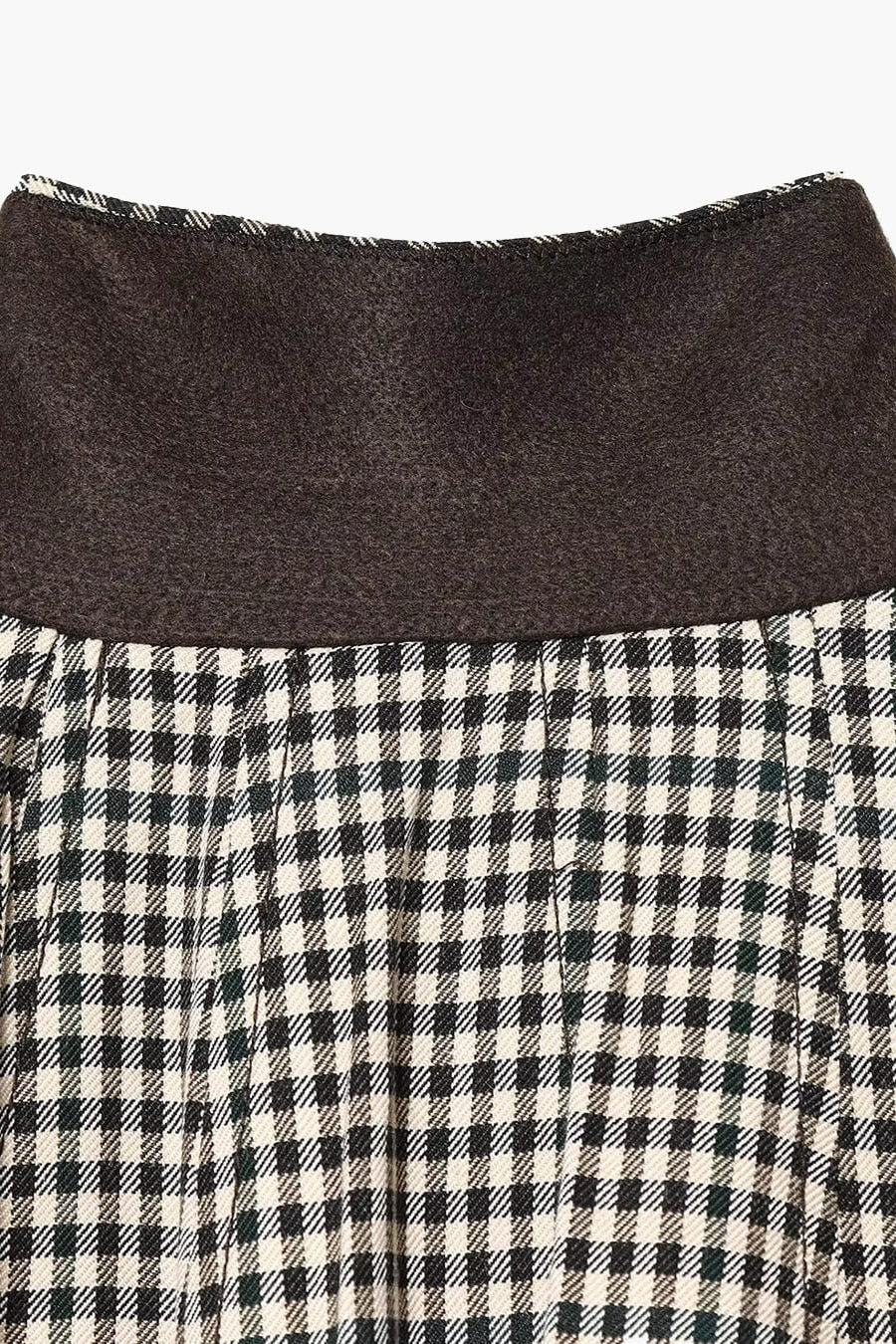 SOKYND Emma High Neck Checked Bomber Jacket JacketSOKYND-266007-L-OS-91127L