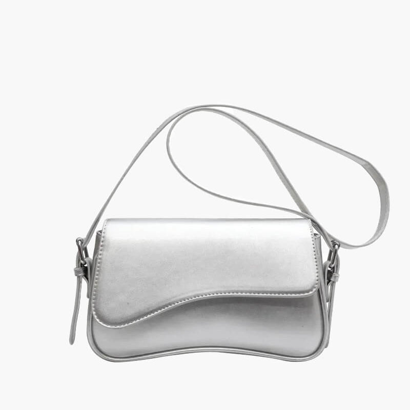 SOKYND Lara Shoulder Saddle Bag BagSOKYND-909399-SIL-R-48311SilverRegular