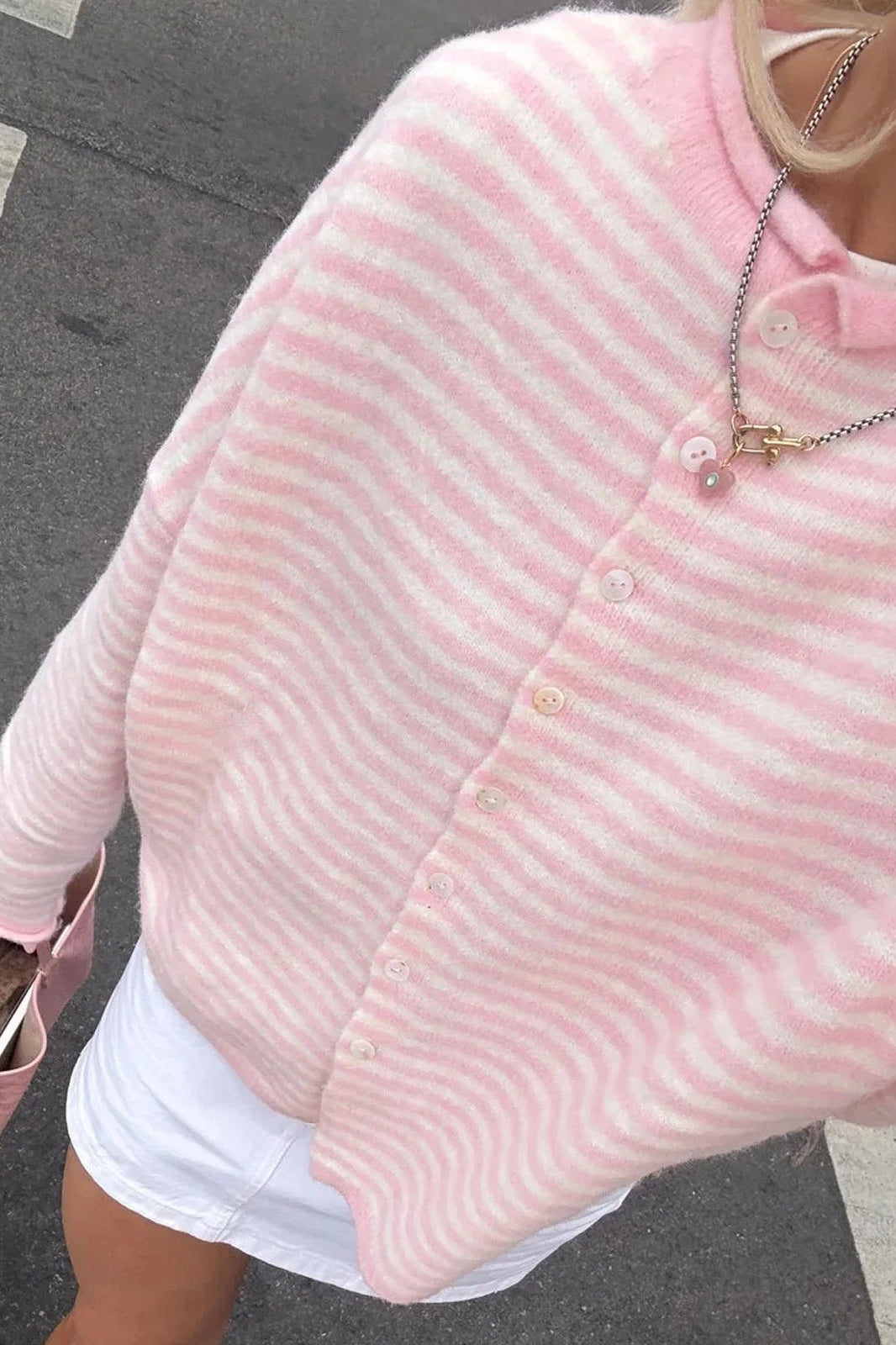 SOKYND Marivic Striped Cardigan Sweaters & CardigansSOKYND-666967-BRO-S-92599BrownS