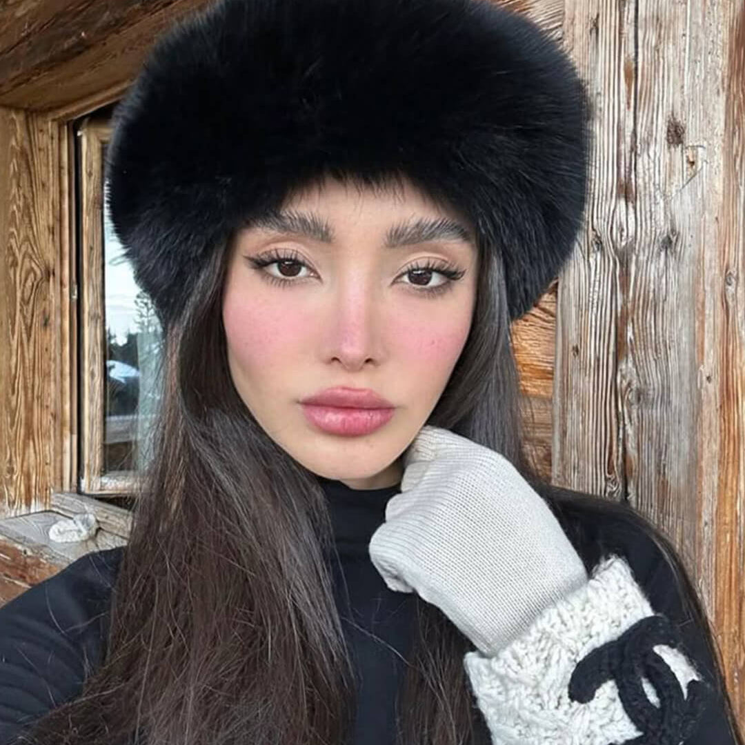 SOKYND Natasha Faux Fur Hat HatsFq1767356248749524394Black
