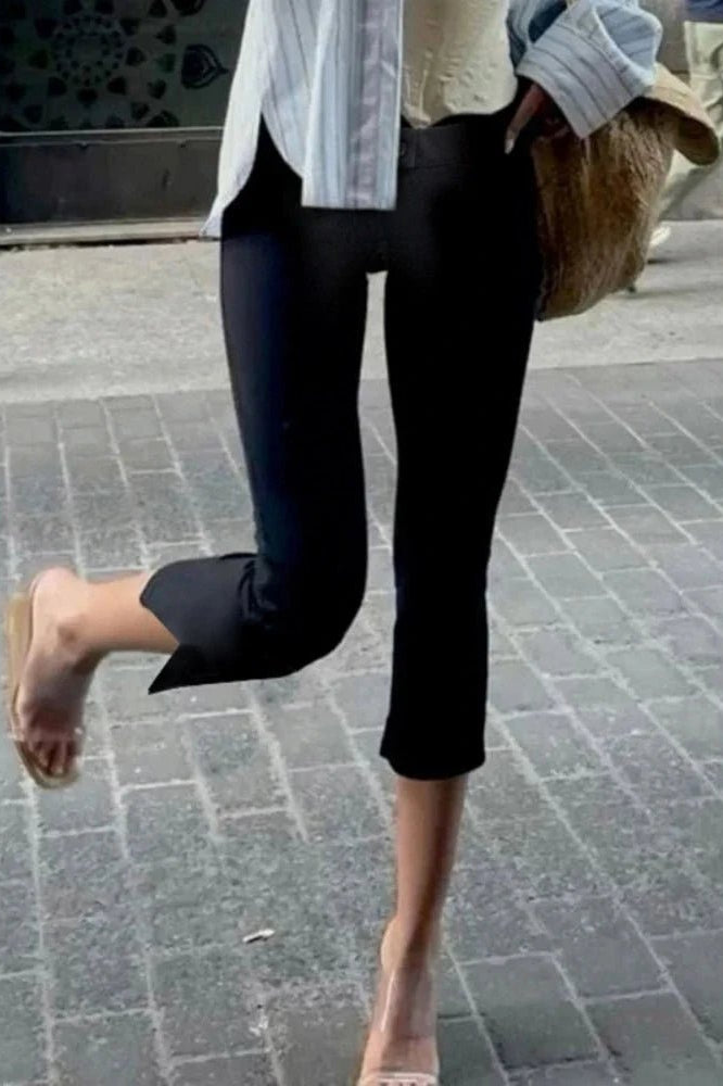 SOKYND Xanthe Black Capri Activewear Pants PantsSOKYND-098903-DEF-S-04855S
