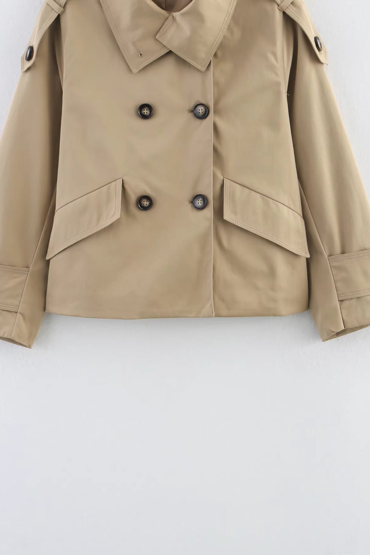 SOKYND Zoe Beige Double Breasted Trench CoatSOKYND-986391-BEI-M-56759BeigeM