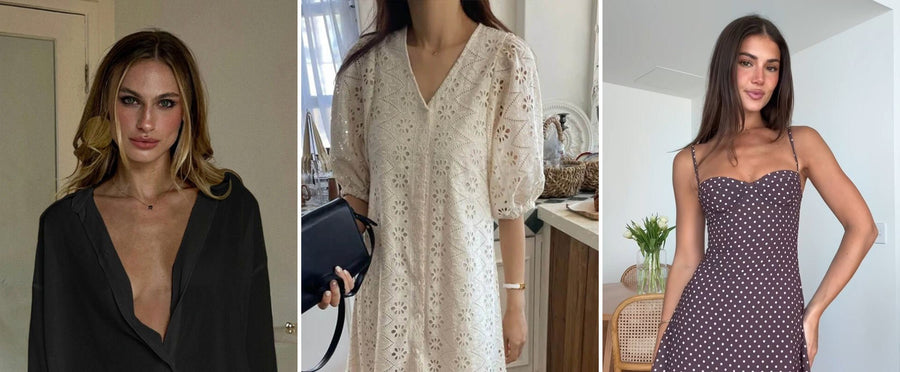 Fünf September-Anlässe, ein Hemdblusenkleid: gestylt