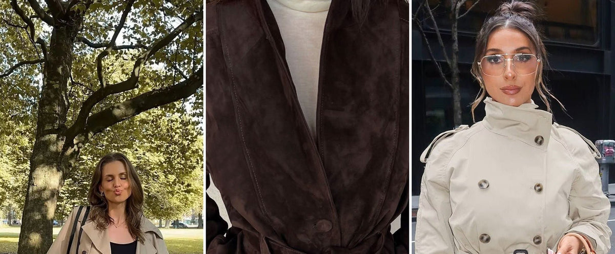 Der Herbst-Trenchcoat: Cropped, mit Gürtel und mehr - SOKYND