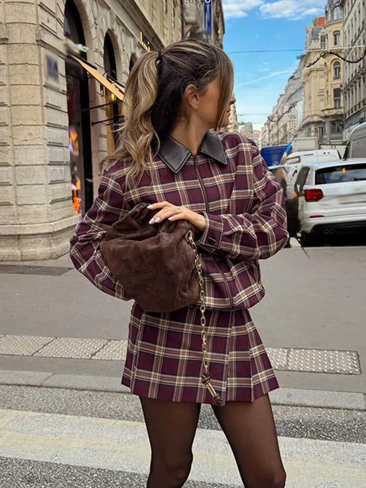 Julia Karo-Bomber & Skort Set