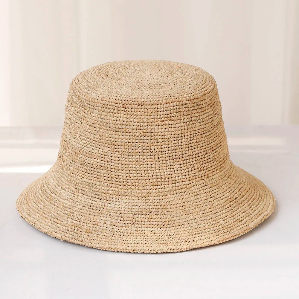 Madison Raffia Bucket Hat