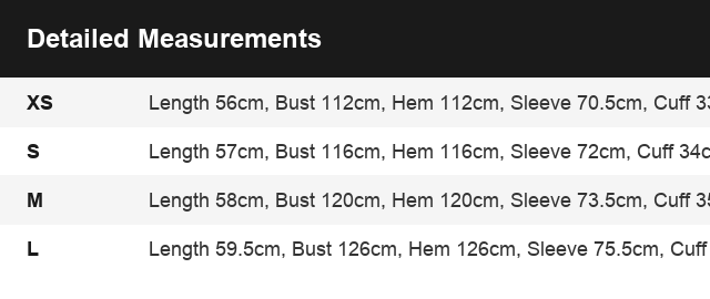 Size Guide
