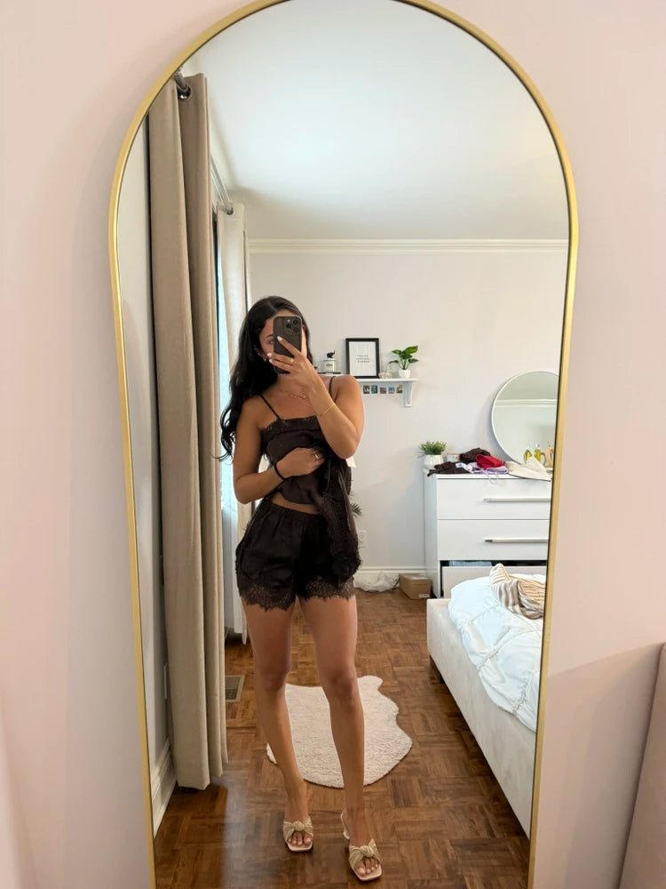 Moira Satin-Loungeshorts
