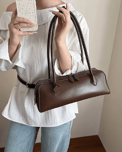Emily Vintage Leder Crossbody