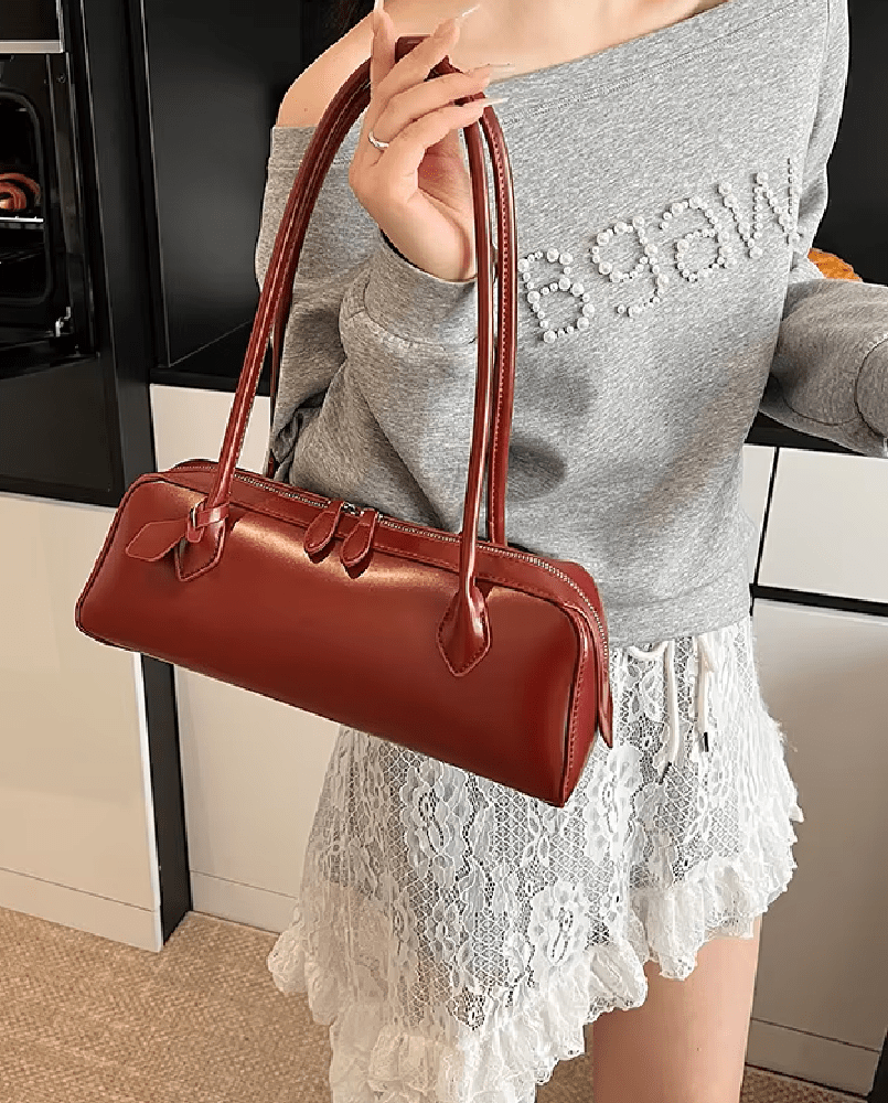 Emily Vintage Leder Crossbody