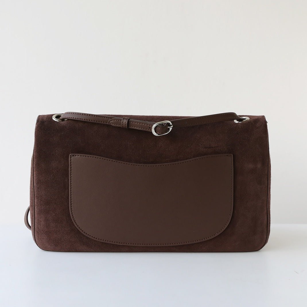 Olivia Frosted Leather Retro Tote Bag