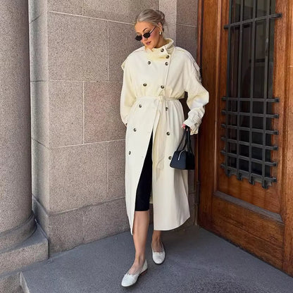 Olivia Belted Trench Coat