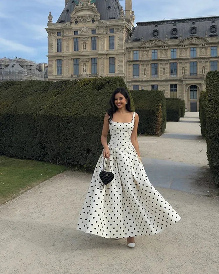 Martha Polka Dot Midikleid