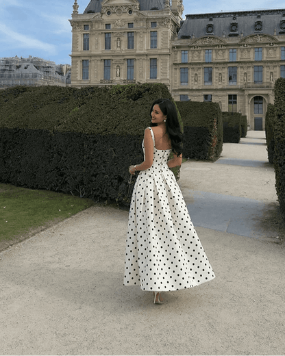 Martha Polka Dot Midikleid