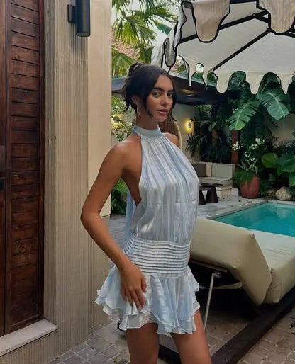 Tacita Rückenfreies Minikleid