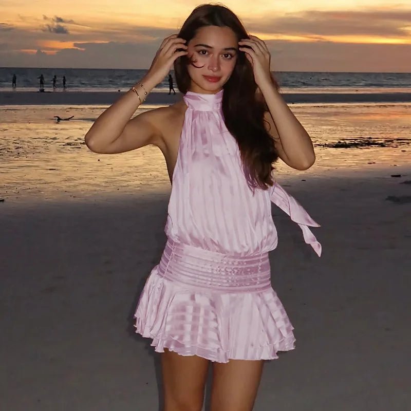 Tacita Rückenfreies Minikleid