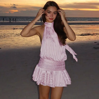 Tacita Rückenfreies Minikleid