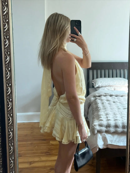 Tacita Rückenfreies Minikleid