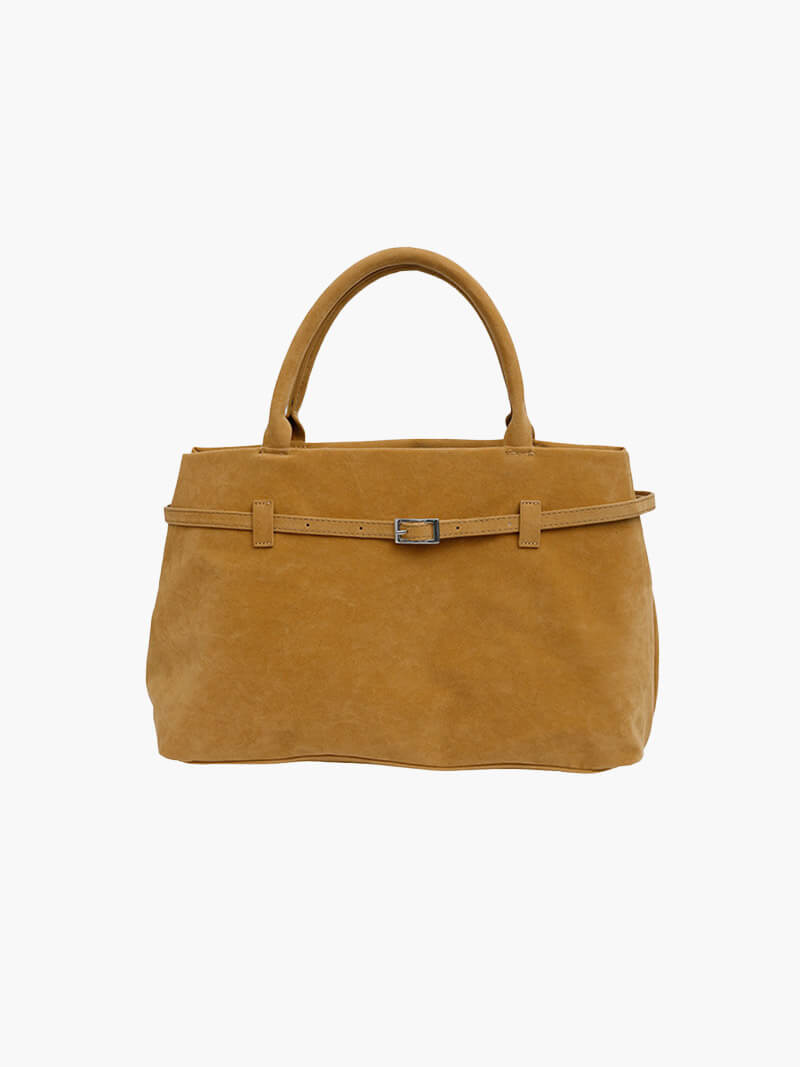 Isabel Wildleder-Tasche