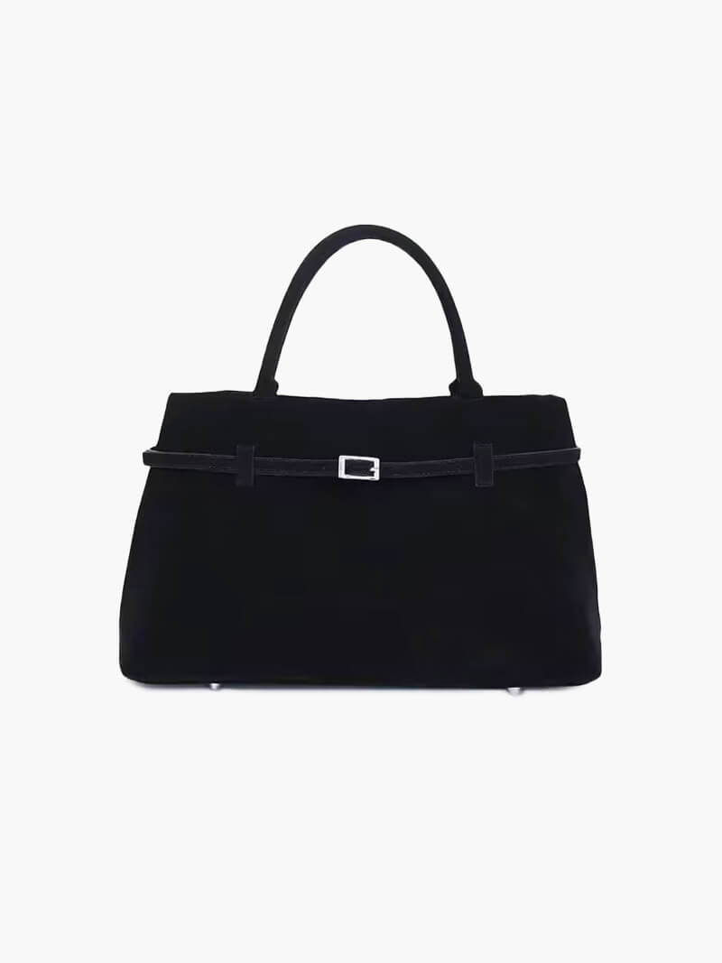 Isabel Wildleder-Tasche
