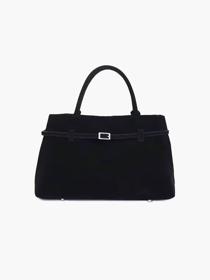 Isabel Wildleder-Tasche