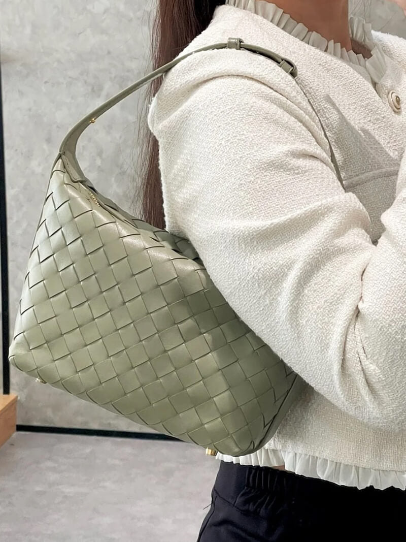 Alicia Mini Geflochtene Tasche