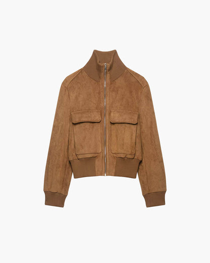 Amanda Kurze Bomberjacke