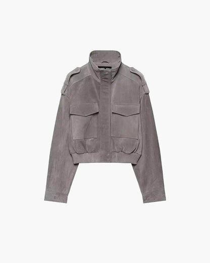 Nina Kunstwildleder Kurzjacke