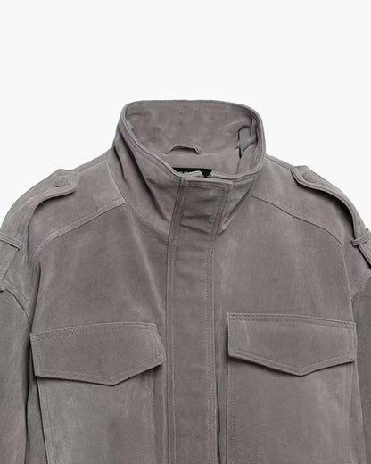 Nina Kunstwildleder Kurzjacke