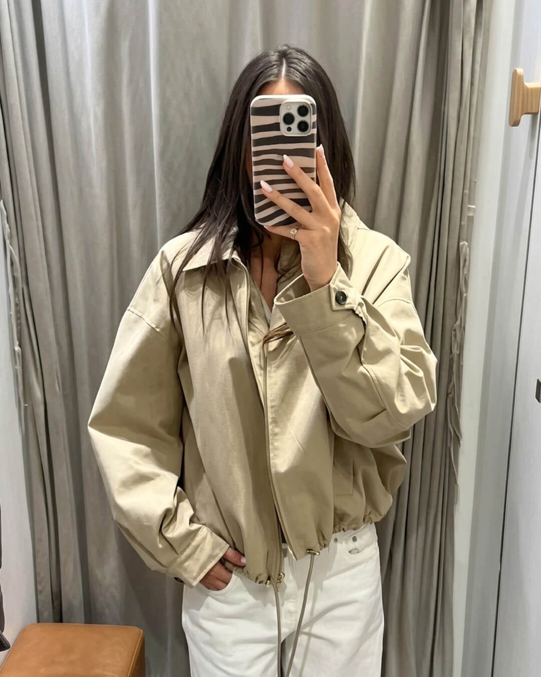 Nicole Kapuzenjacke mit Reißverschluss