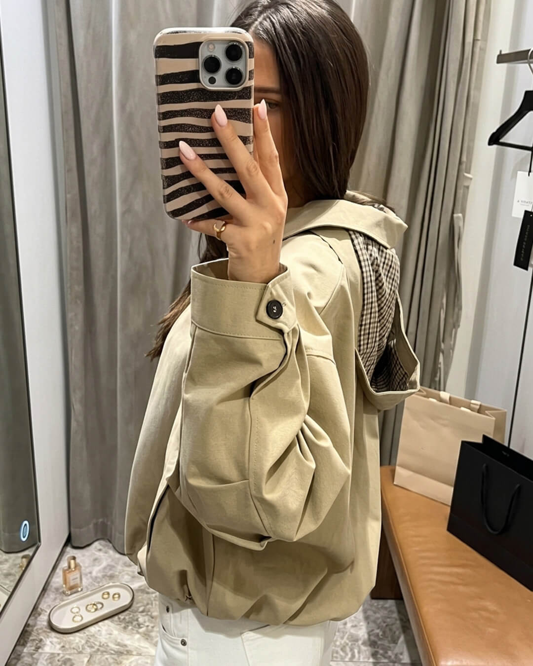 Nicole Kapuzenjacke mit Reißverschluss