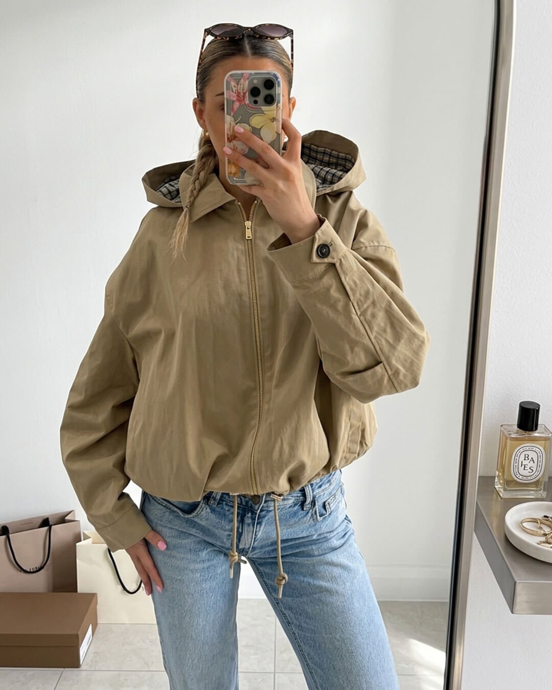 Nicole Kapuzenjacke mit Reißverschluss