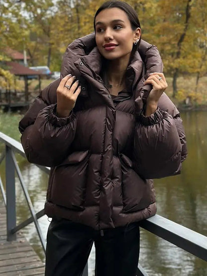 Emilia Kapuzen-Steppjacke