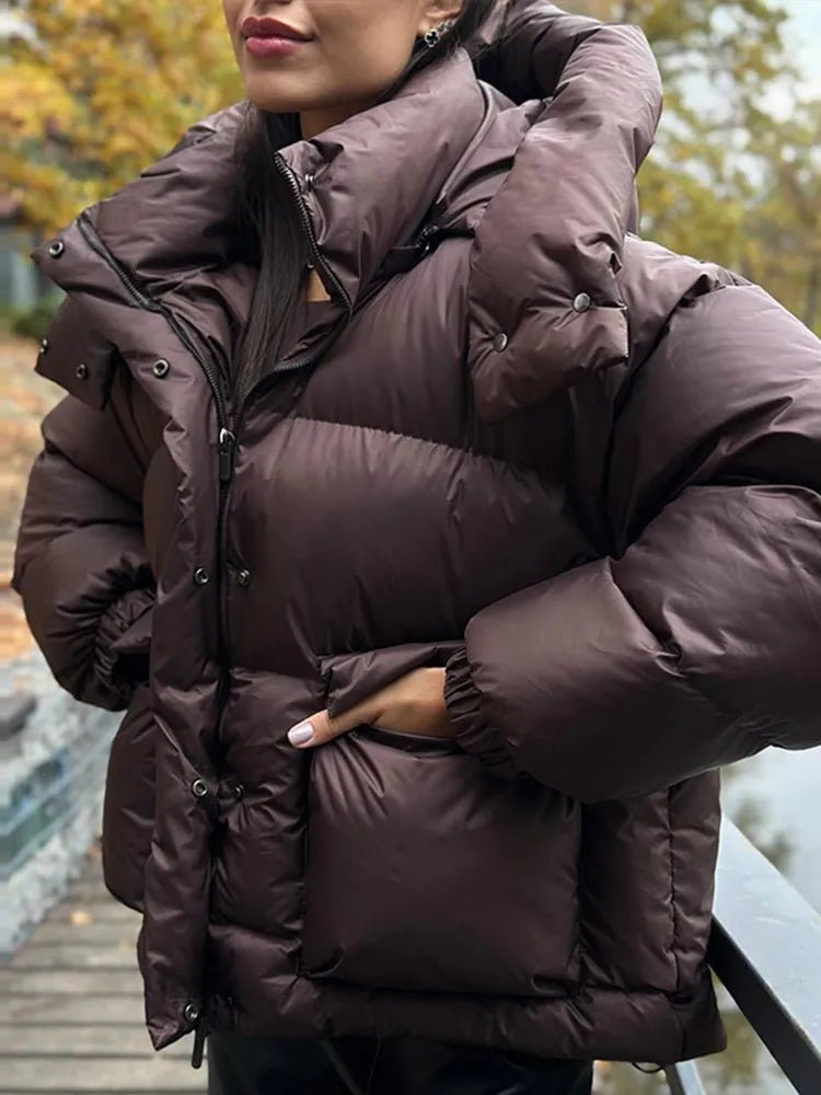 Emilia Kapuzen-Steppjacke