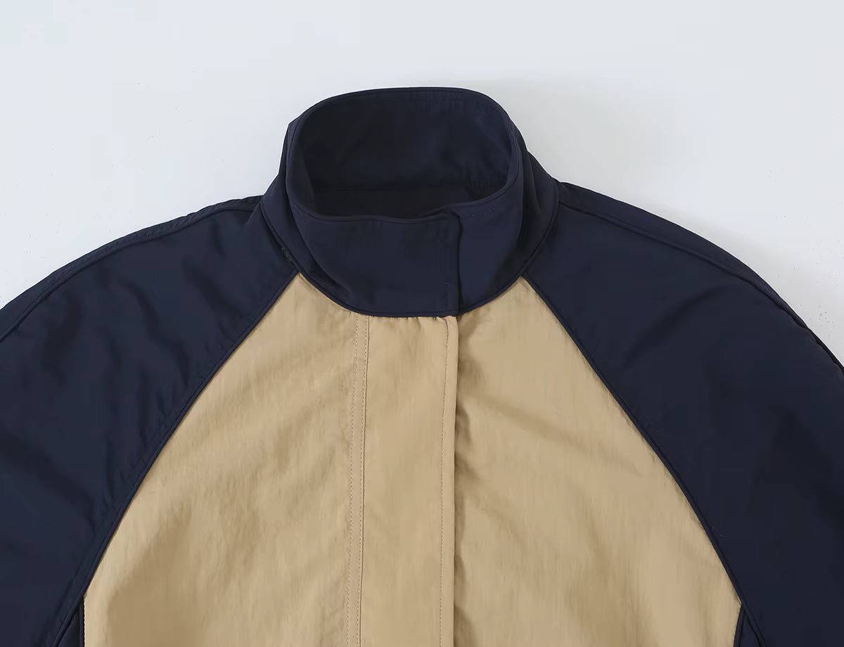 Nora Patchwork Nylon Trainingsanzug