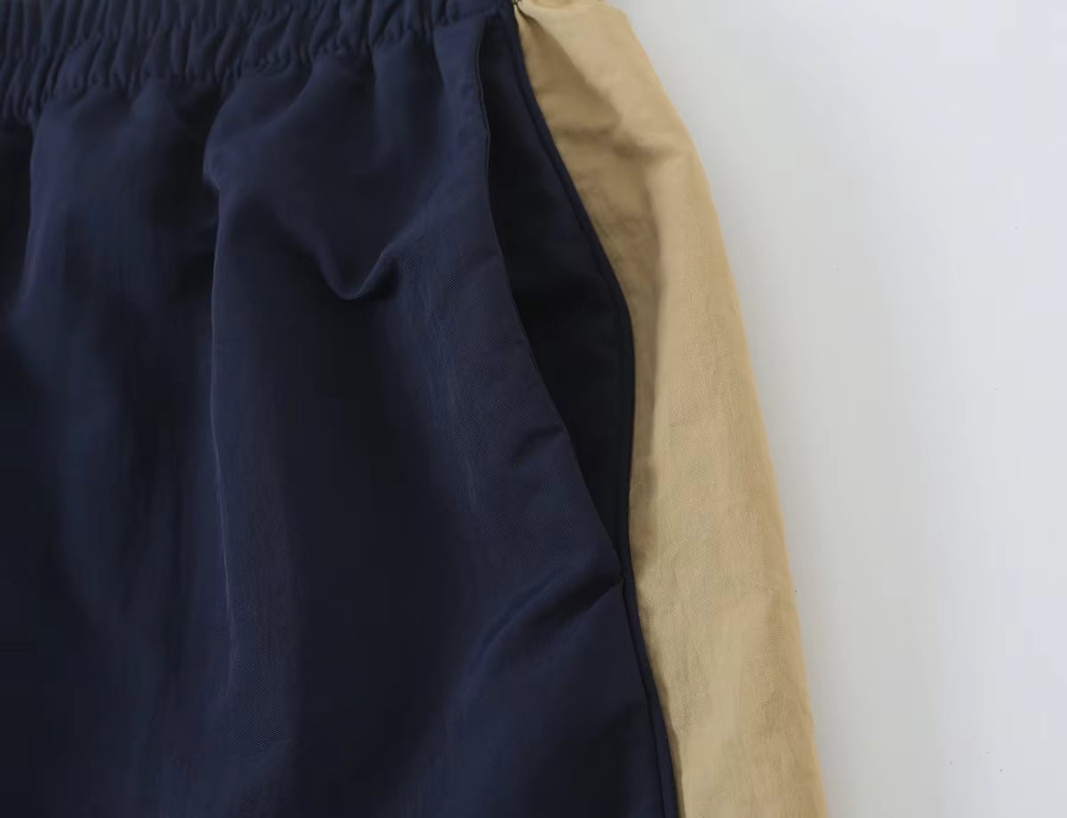 Nora Patchwork Nylon Trainingsanzug