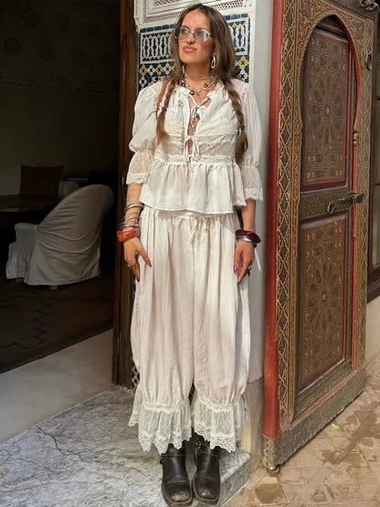 Jasmine-Spitzen-Laternen-Set
