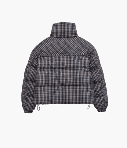 Sabrina Plaid Puffer Jacket