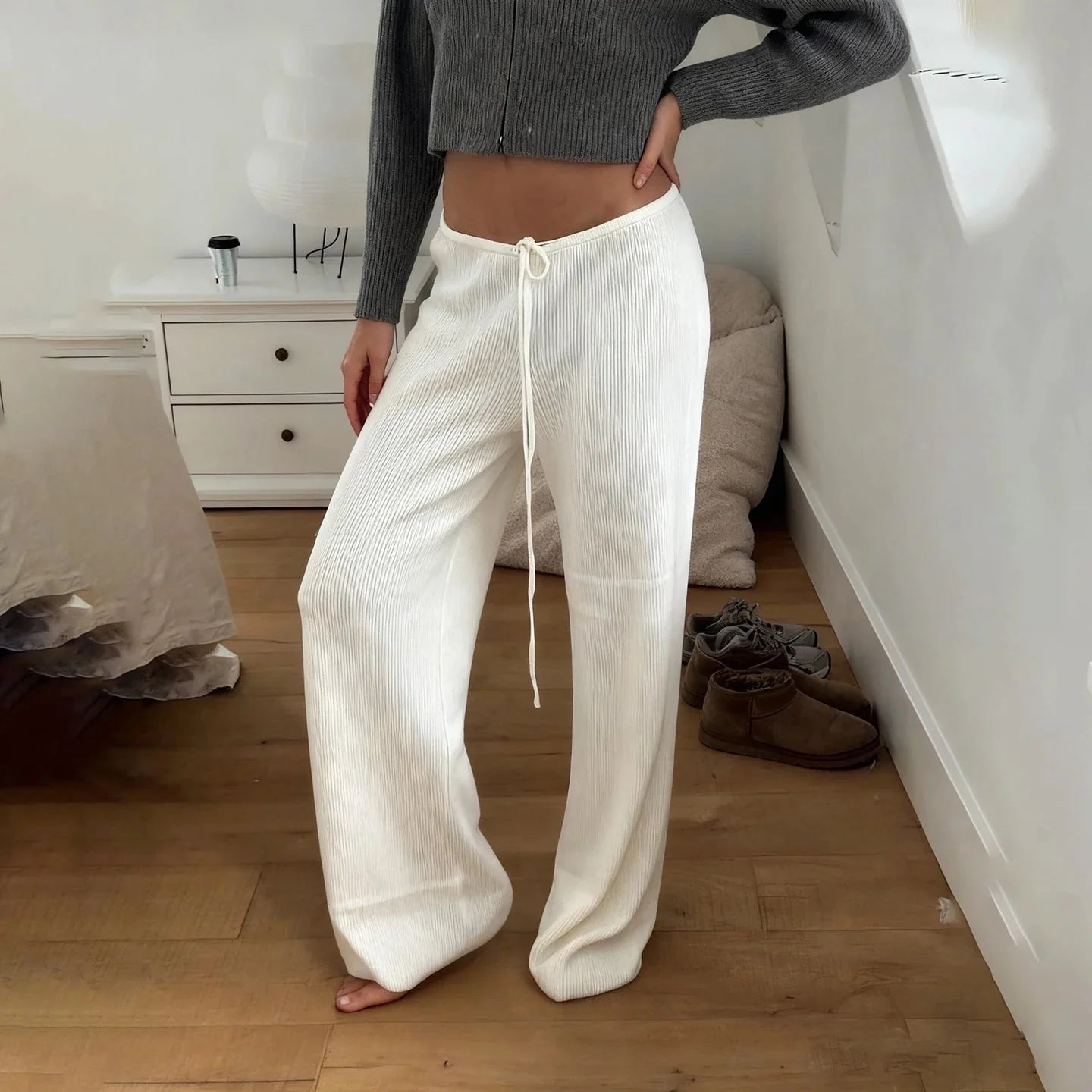 Lorena Gestrickte Lounge-Hose