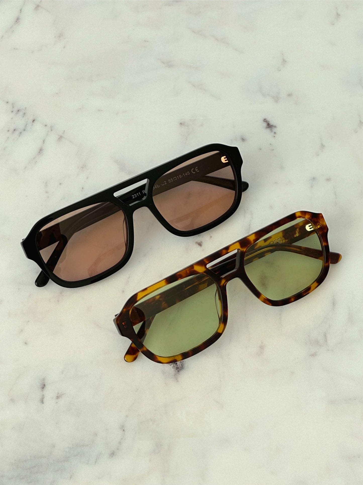 Jenny Oversized Cat-Eye Sonnenbrille