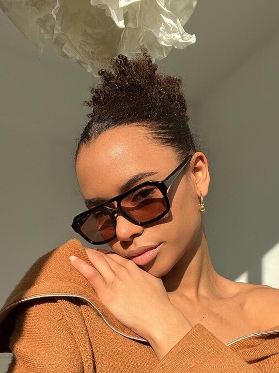 Jenny Oversized Cat-Eye Sonnenbrille