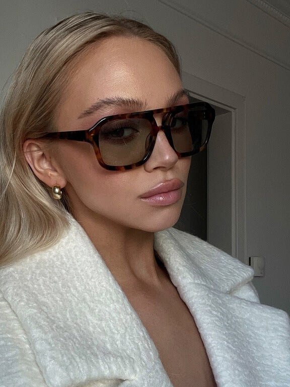 Jenny Oversized Cat-Eye Sonnenbrille