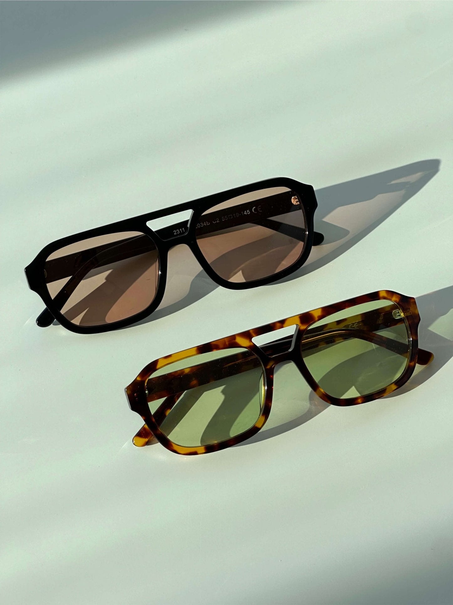 Jenny Oversized Cat-Eye Sonnenbrille
